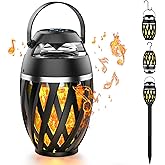 Xpoovv Gifts for Men,Outdoor Speakers Bluetooth Waterproof with LED Torch, Gadgets for Men 2024 Birthday Gifts for Men with S