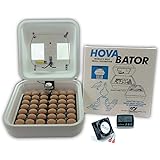 HovaBator Advanced Egg Incubator Combo Kit: includes incubator, fan kit, egg turner, digital thermometer/hygrometer