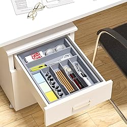 WUSHIZHUHUN Utensil Organizer Silverware Drawer
