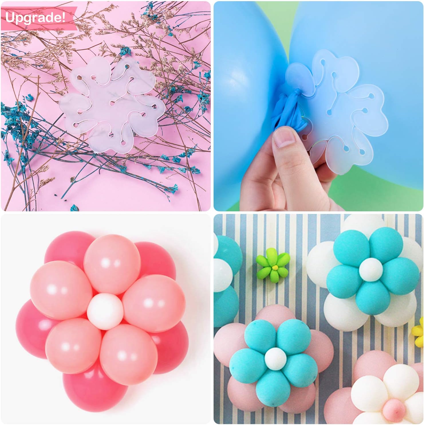 Upgraded Balloon Arch kit and Balloon Garland Kit,300 Super Adhesive 50 Feet Stronger Balloon Garland Strips 2 Balloon Tie Tools for Ballon Arch Kits Suitable for Birthday Wedding Party: Health & Personal Care