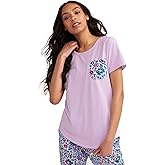 Vera Bradley Women's Cotton Short Sleeve Crewneck Pajama T-shirt