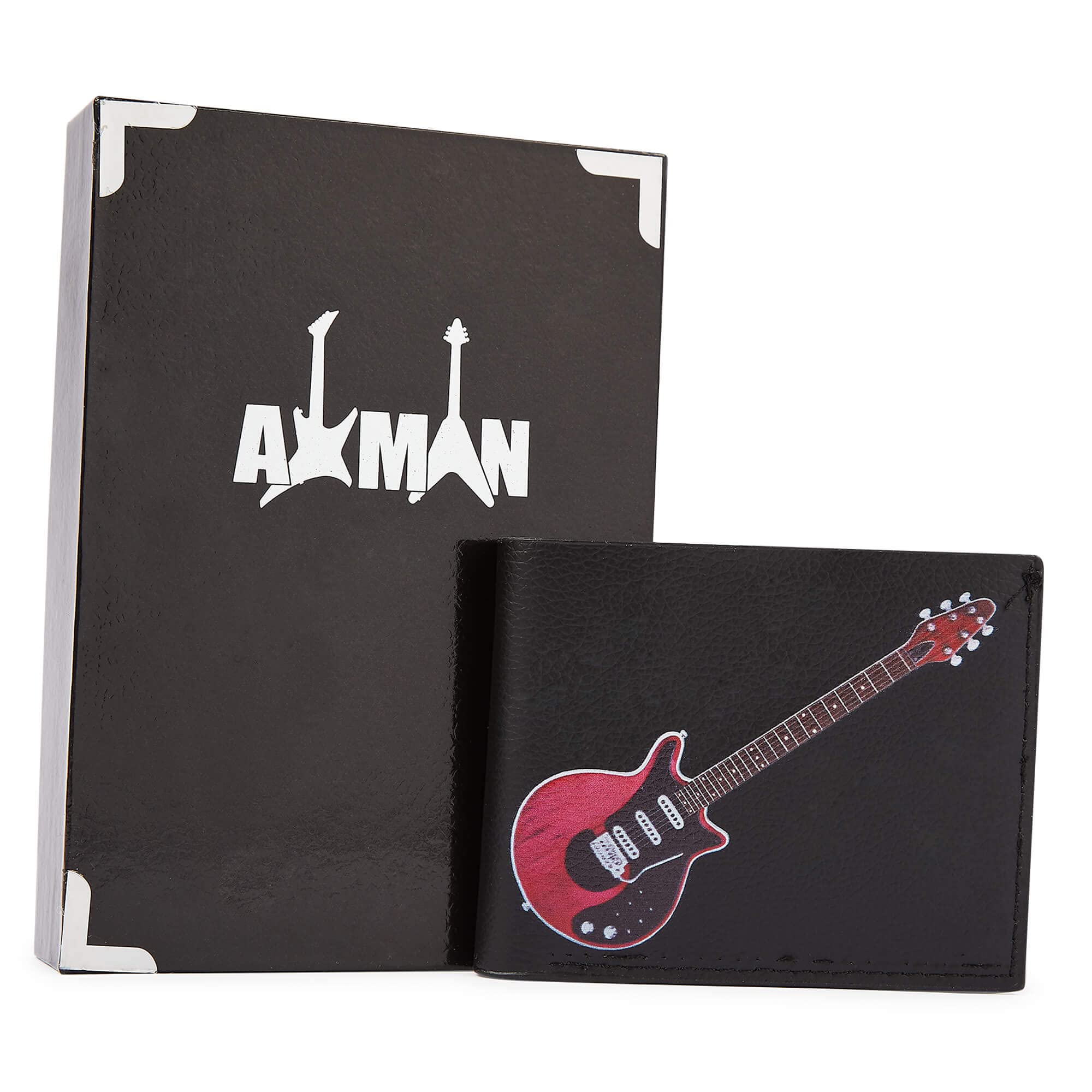 Axman B May Wallet/Gift Box | Plectrum Holder | Vegan Leather | Original Artwork - Wallet Mens Music