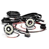 KC HiLiTES 355 Cyclone LED Universal 2-Light Under Hood Wiring Kit