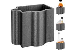 WOORHIVE Magnetic Diesel Additive Holder with 2-Way Vertical/Horizontal Mounting & Super Strong Magnet, Fits New/Old Model Hot Shots EDT 16oz & Diesel Extreme 16oz, for Pickup Truck, RV, Tractor, Garage, Boat