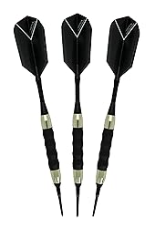Sure Grip Viper Black Soft Tip Darts with Dart Case