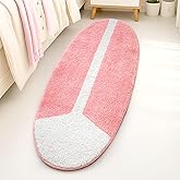 Tinideya Surfboard Rug Bathroom Rugs Surfboard Bath Mat Preppy Rug Cute Coastal Beach Carpet Machine Washable Non Slip Absorb