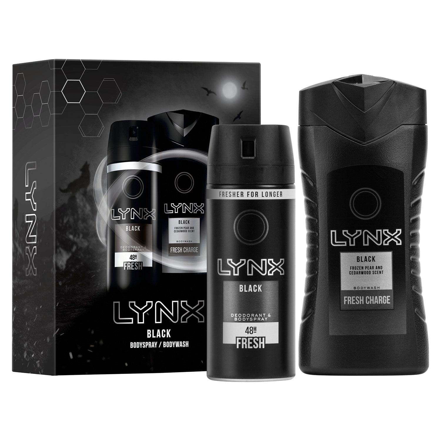 Lynx Black Duo Set, 2 Count