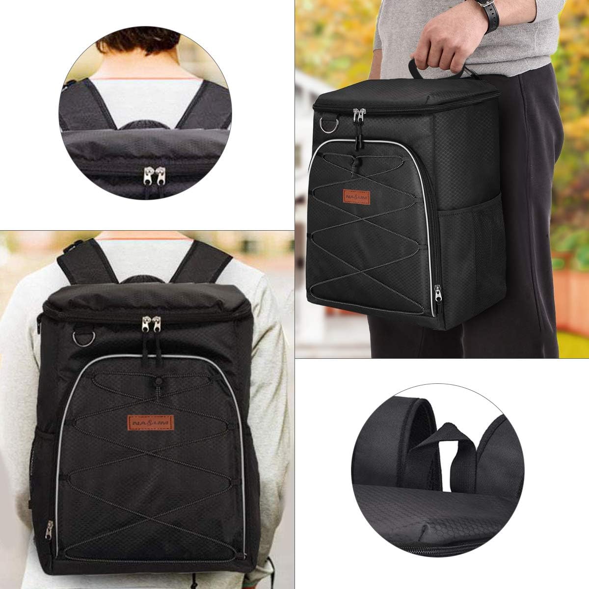 backpack cooler with hard liner