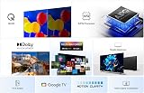 TCL 75P7K-UK 75" QLED 4K HDR Google TV with Dolby Vision Atmos 120Hz view 4