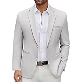 COOFANDY Men's Casual Blazer Regular Fit Lightweight Two Button Sport Coat Suit Jacket