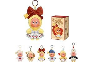 POP MART Twinkle Twinkle Crush On You Series-Plush Pendant Blind Box, Random Design Action Figures, Collectible Toys for Home Decor, Birthday Gifts for Girls Boys Women Men, Single Box