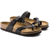 Birkenstock Women's Mayari Birko-Flor Sandal Standard Fit - Toe Loop Slip On Sandal UK7 - EU40 - US9 - AU8 Black