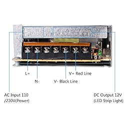 12V 5A Power Supply Transformer Adapter 60W