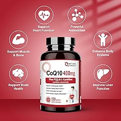 NATURE TARGET CoQ10-400mg with PQQ L-Carnitine