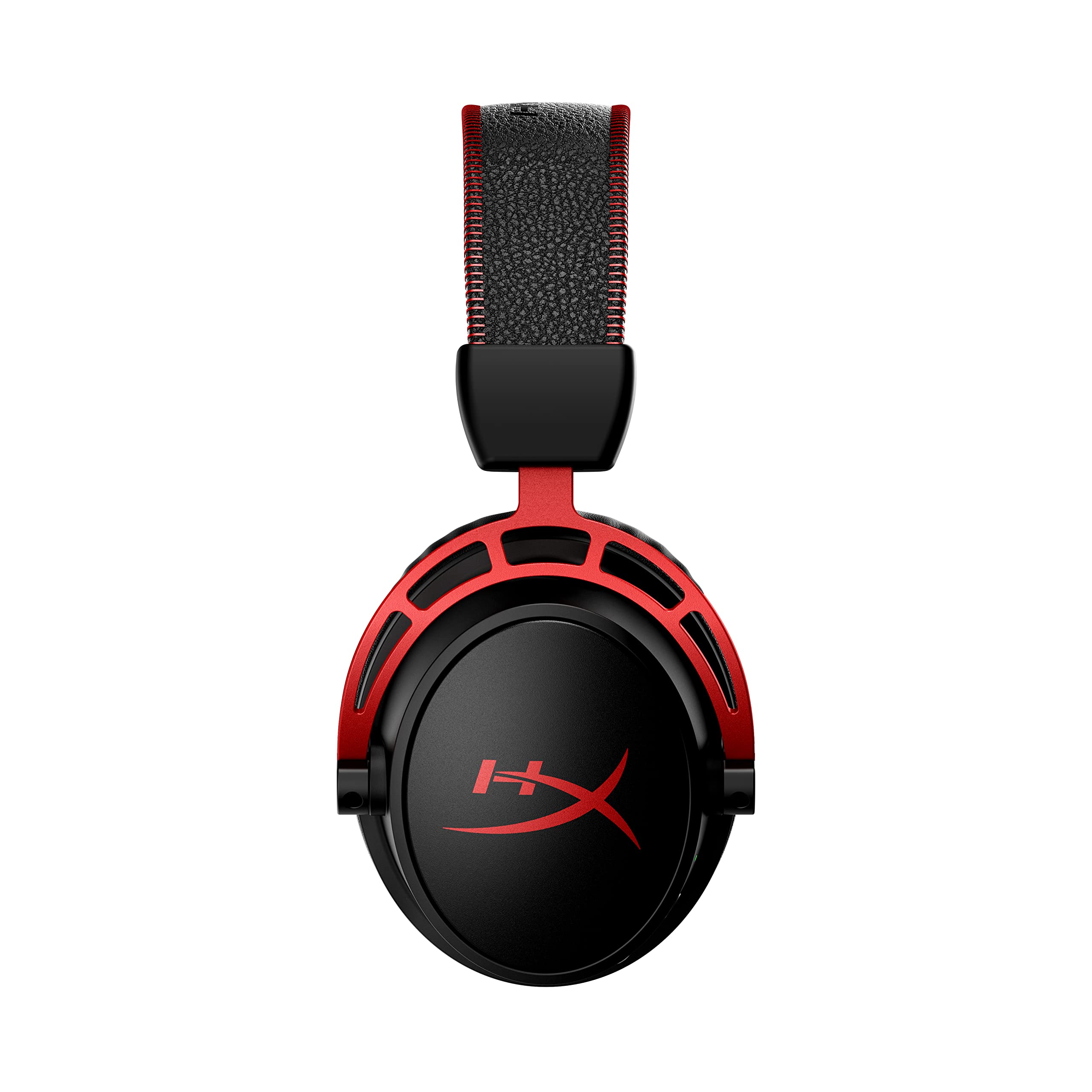 HyperX Cloud Alpha Wireless Gaming-Headset , 300h Akkulaufzeit, DTS Headphone mit 3D Audio, Dual Chamber Treiber, 2,4 GHz kabellos, Abnehmbares Mikrofon mit Geräuschunterdrückung, Schwarz-Rot 8