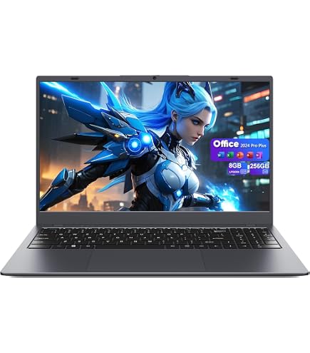 Amazon.com: EYY Portátil de 15.6 pulgadas, 8 GB de RAM 256 GB SSD
