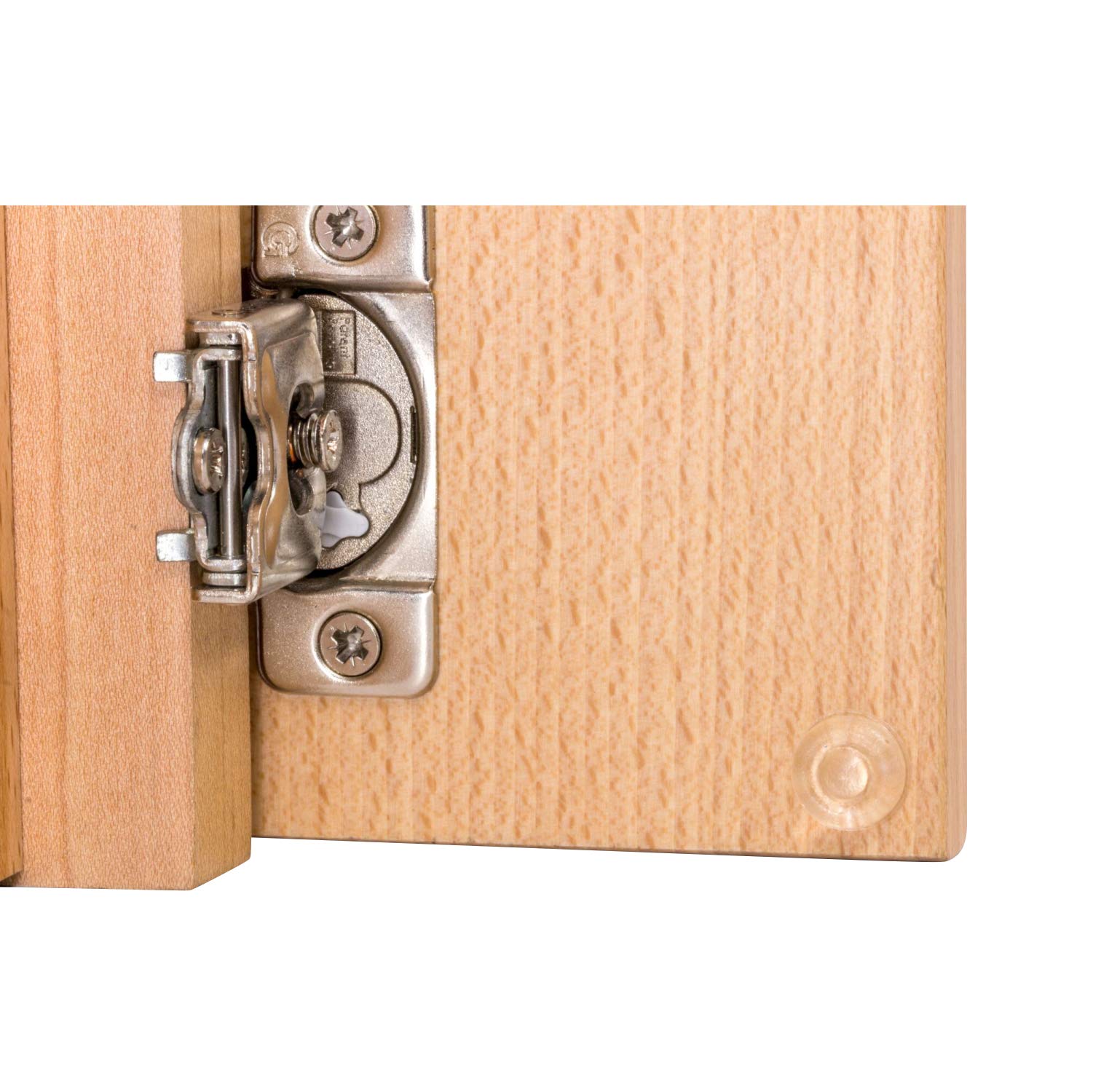 Rok Hardware Pack of 100 SoftClose Door & Drawer Bumpers, Furniture Bumpers, Rubber