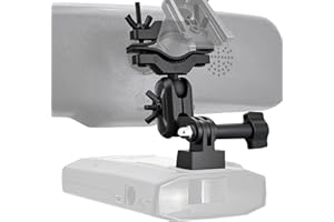 iSaddle Magnet Mount for Escort Radar Detector - Rearview Mirror Mount for Escort MAX 360/c MKII MAX 3 4 IX IXc, Redline 360c