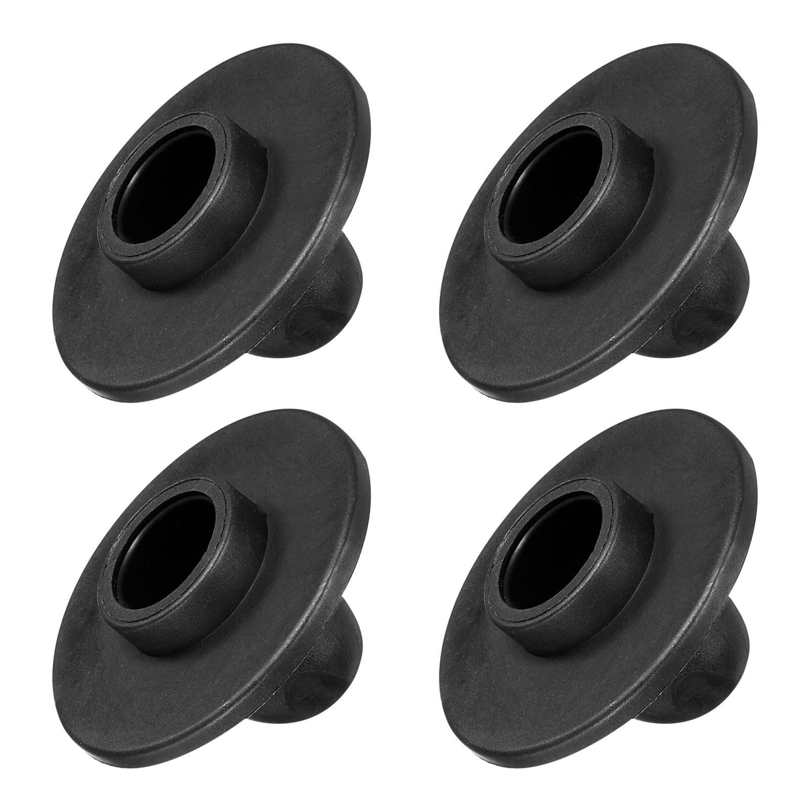 M METERXITY 4 Pack Camping Chair Foot - Non-slip Stool Feet Replacement, Apply to Camping/Fishing/Picnic (15mm Tubing Dia)