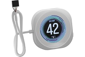 CORSAIR Nautilus RS LCD Module – for Nautilus RS and Nautilus RS ARGB AIO CPU Coolers – 2.1" IPS LCD Screen, Easy Tool-Free I