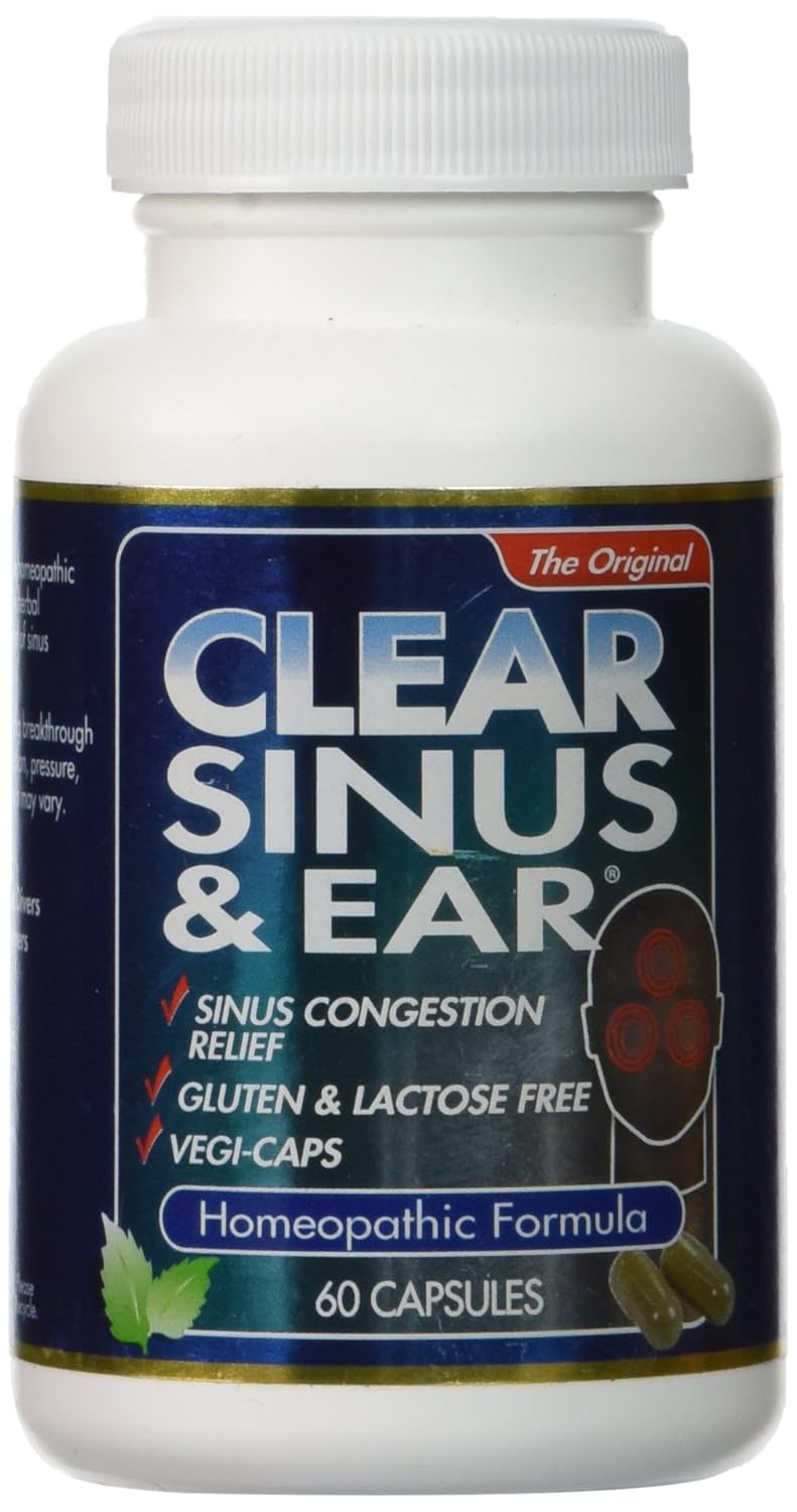 最安値で 60 Caps Ear Sinus Clear Products Clear 海外直送品 B0001apz40 サプリメントビタミン Colombia Immap Org