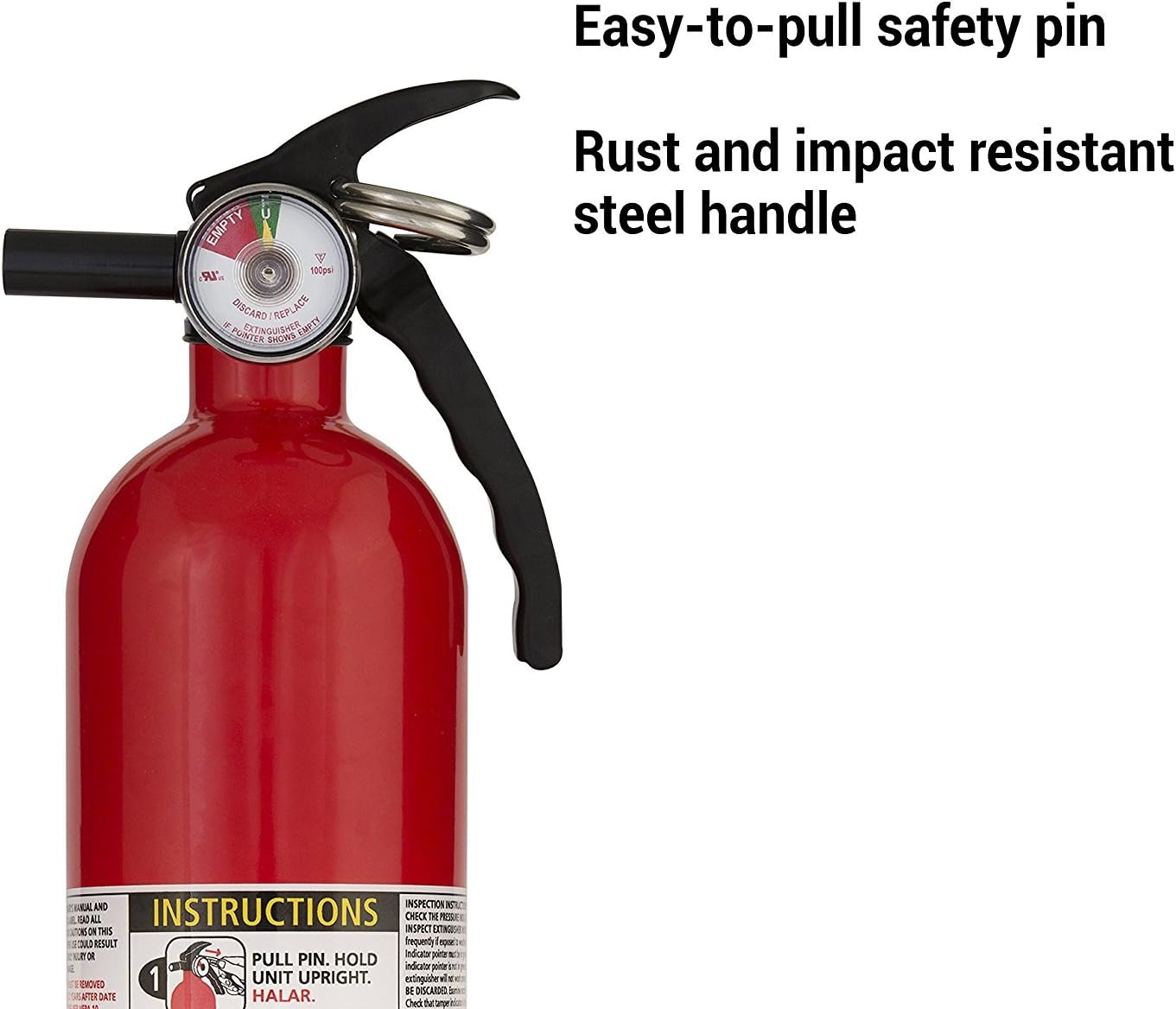Kidde FA110 Multi Purpose Fire Extinguisher 1A10BC, 2-pack - - 