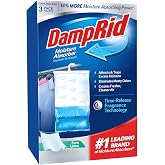 DampRid Pure Linen Hanging Moisture Absorber, 16 oz., 3 Count (Pack of 1) - Eliminates Musty Odors for Fresher, Cleaner Air, Ideal for Closet, 14% More Moisture Absorbing Power*
