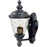 Maxim Carriage House VX-One Light Outdoor Wall Mount in Early American Style Made with Vivex Material for Coastal Environment