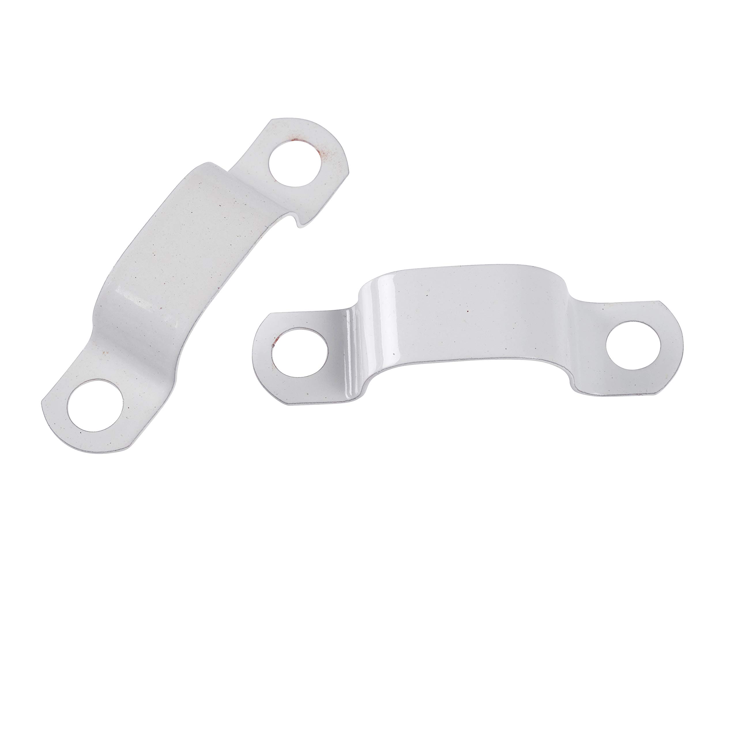 Schneider Electric Tower - LSF Saddle Cable Clips, Low Smoke & Fume Saddles, 6.3-6.9mm diameter, 18th Edition Compliant, Stainless Steel, 64LSF272W, White, Pack of 50