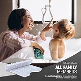 KEPLIN Premium Non-Slip Bath Mat 200 Suction Cups 40x100cm Clear view 6