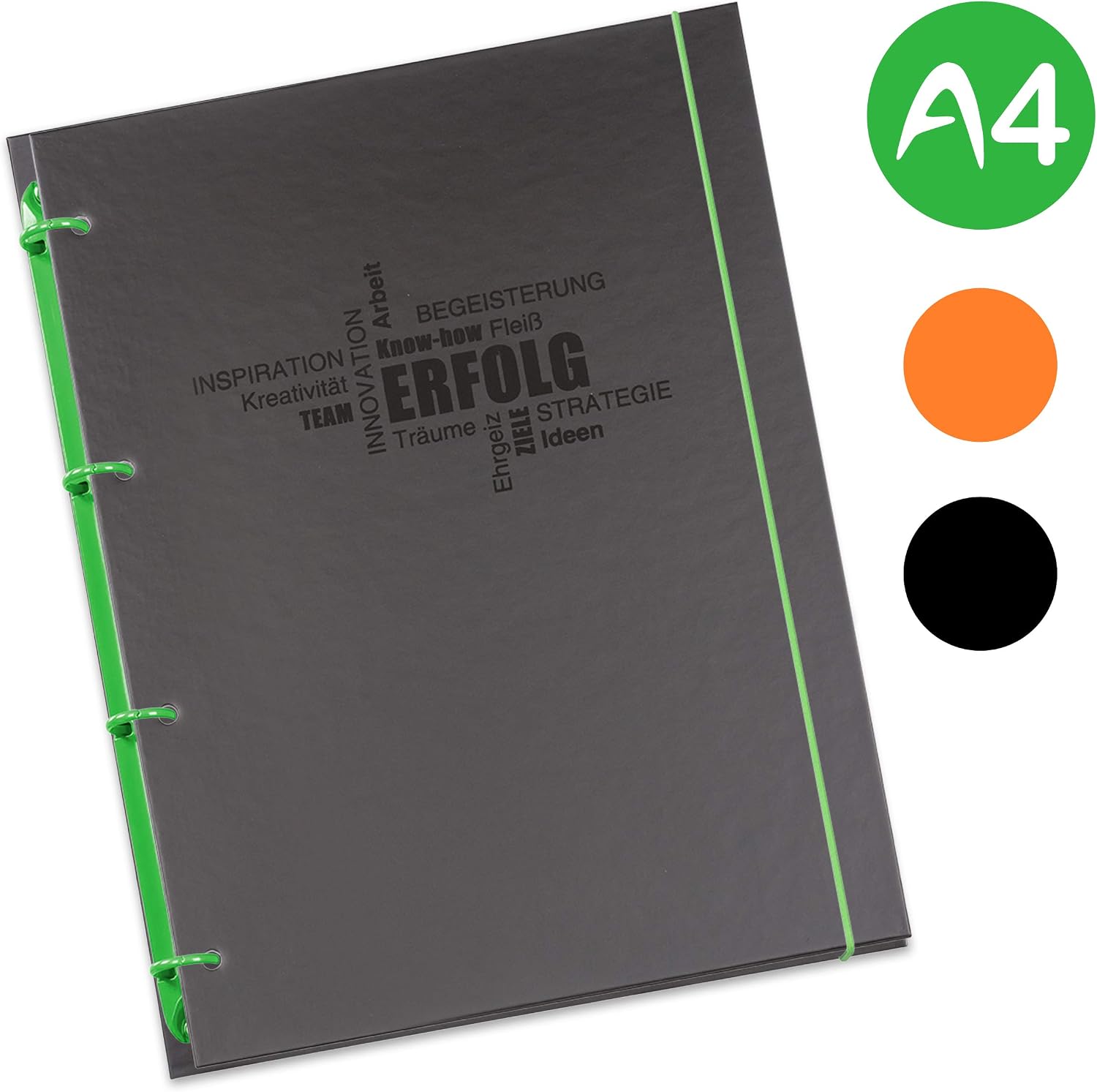 SCHAAR Design Flexinotes Notebook A5 Refillable with Index Notepad ...