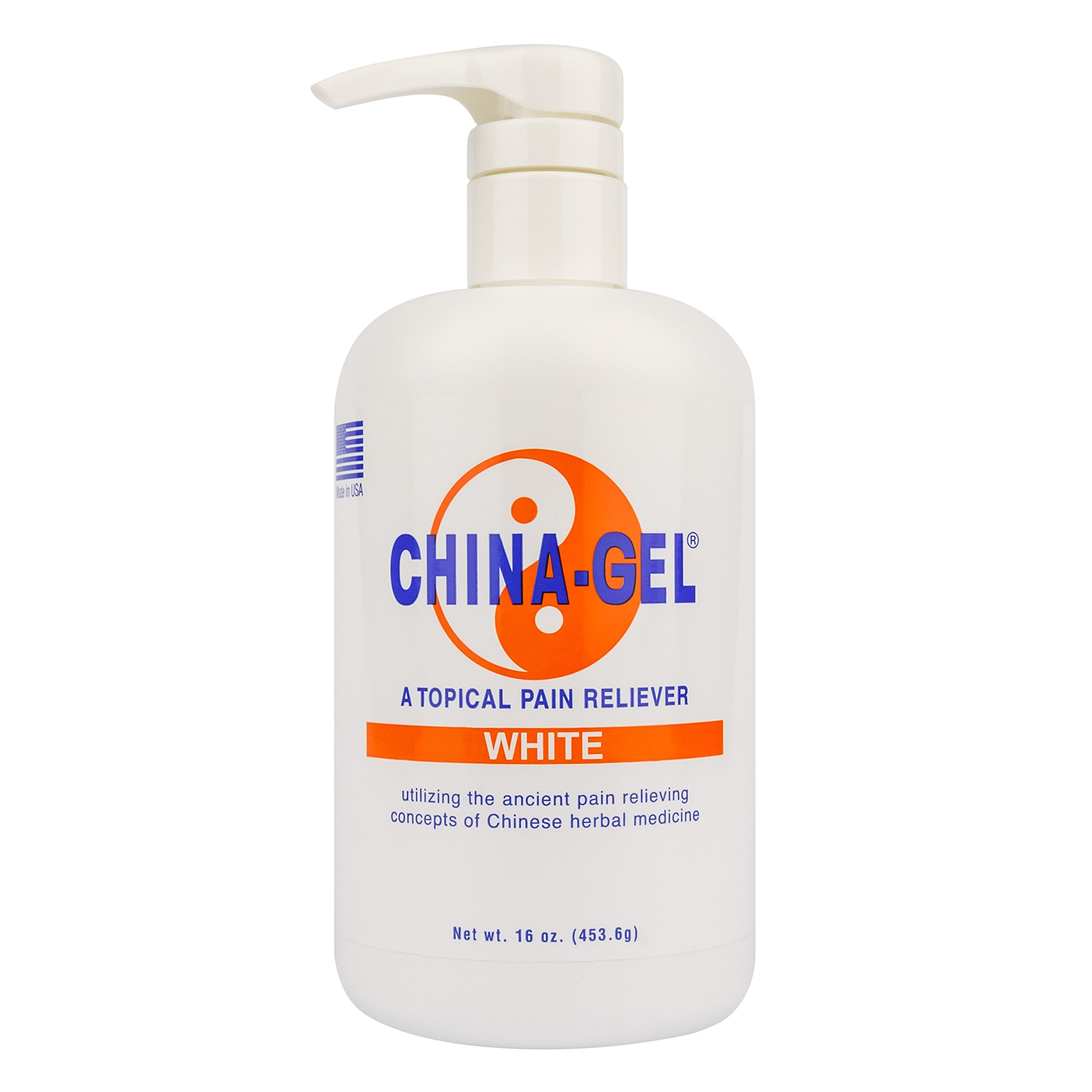 ChinaGel Pain Relieving Rub 4 oz Jar White Health & Personal Care