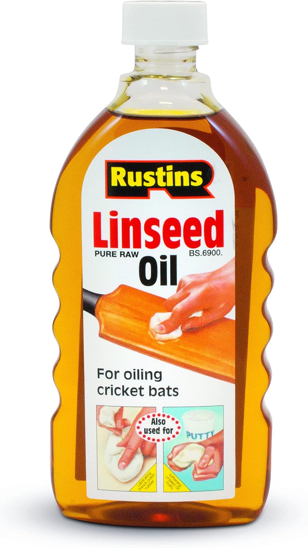 Rustins Raw Linseed Oil 500ml