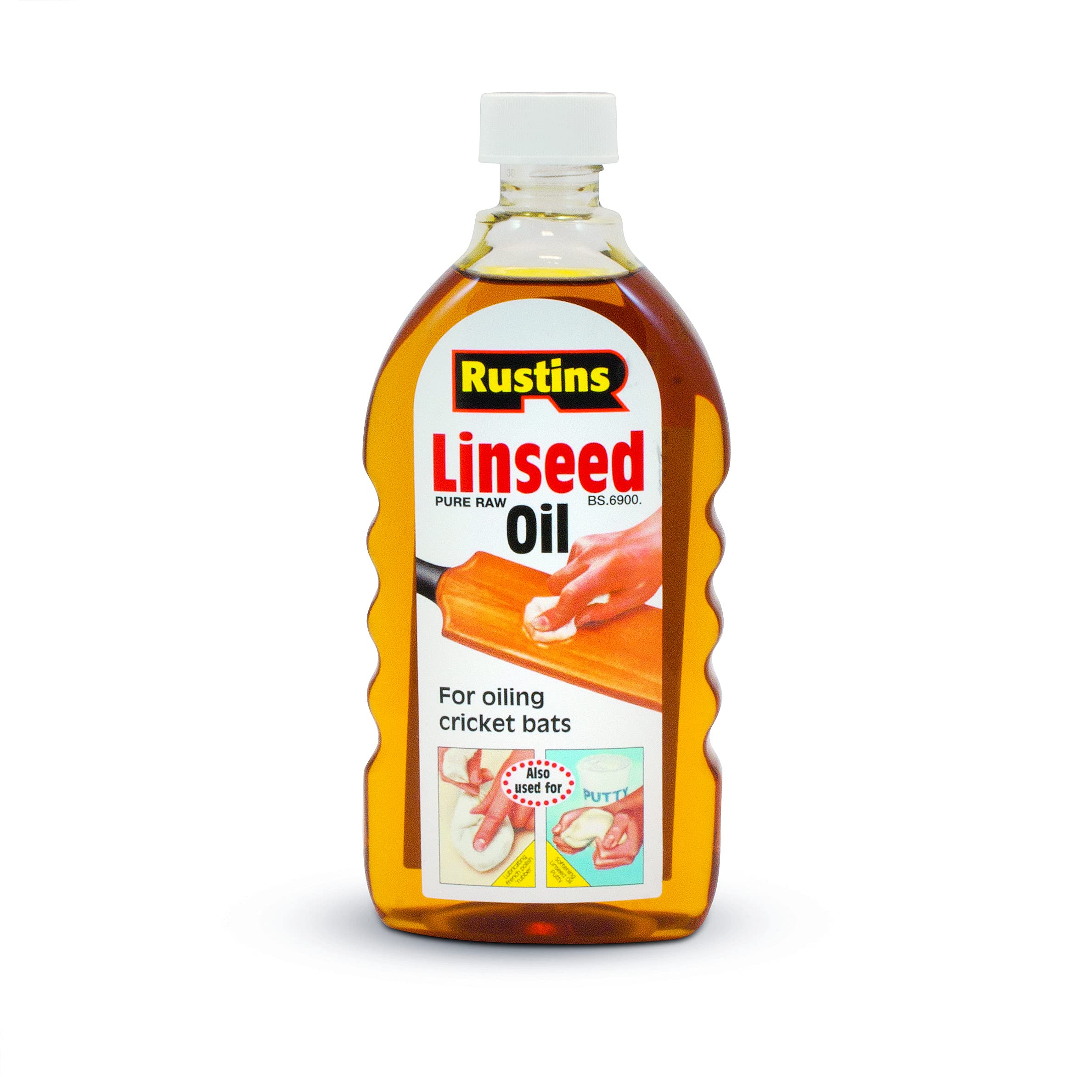 Rustins Raw Linseed Oil 500ml