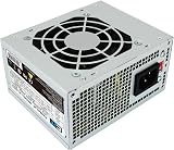 CiT Micro SFC 400W PSU mATX Compact ATX Silent Fan Dual SATA Molex M-400U Grey view 8