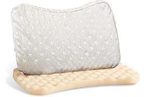 WITTOP Toddler Pillow with Pillowcase for 3-5 Years - Breathable Kids Pillow for Sleeping, Comfortable for All Seasons & Travel, Fun Designs & Easy to Clean Star-S(3-5y)