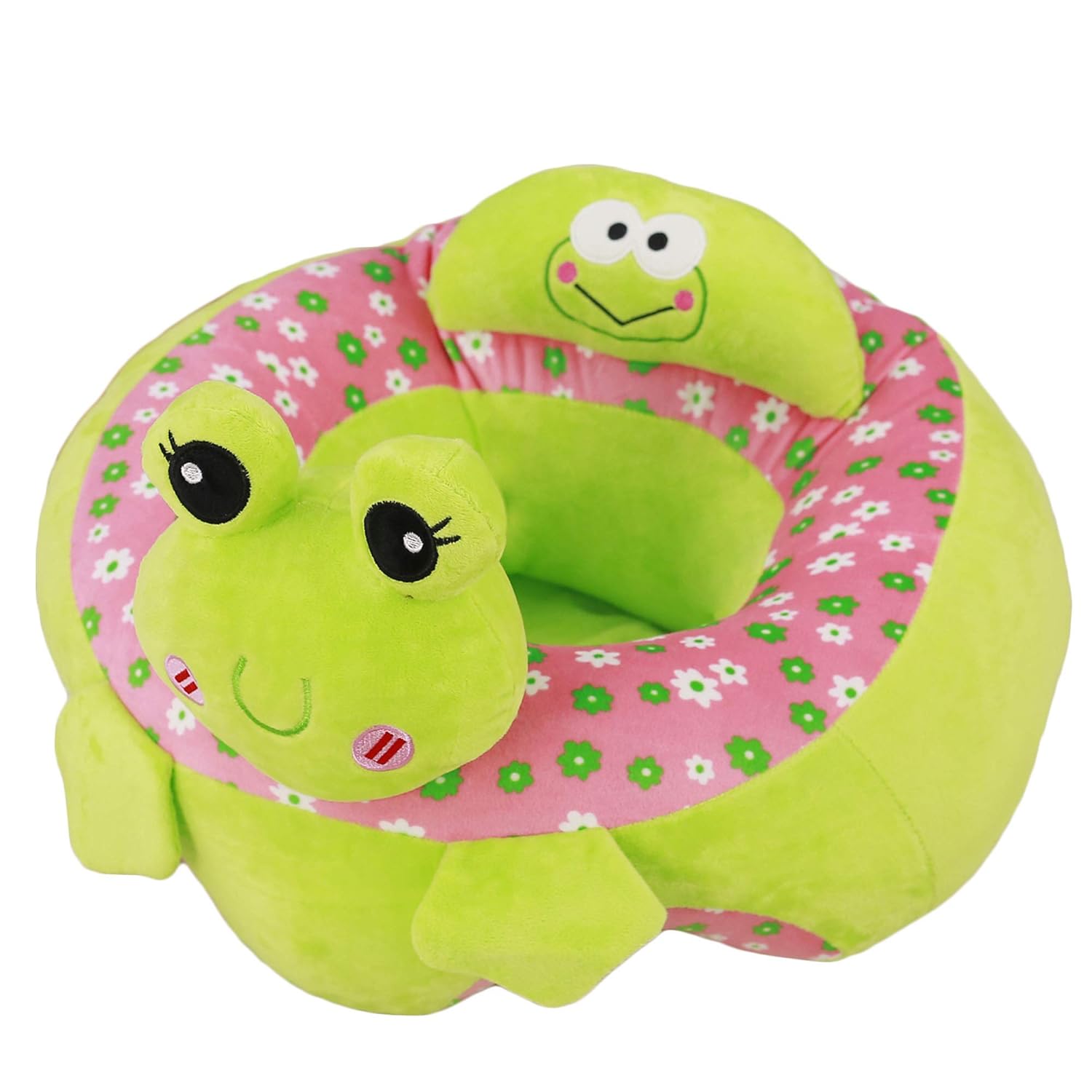 Vercart Coussin Dallaitement Et Apprendre Assis Rembourrage Coton Harnais Pour Bebe Nouveau Ne Denfant Rose Velours 50x50x30x25cm La Chambre De Bebe Cale Bebes
