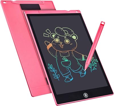 SERUW 12 Inch LCD Writing Tablet Doodle Board Kids Erasable Drawing Electronic
