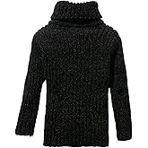 YETANLID Baby Boys Turtleneck Knit Sweaters Toddler Girls High Collar Pullover Sweater Size 1-8T