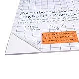 Polycarbonate Clear Plastic Sheet 36" X 36" X