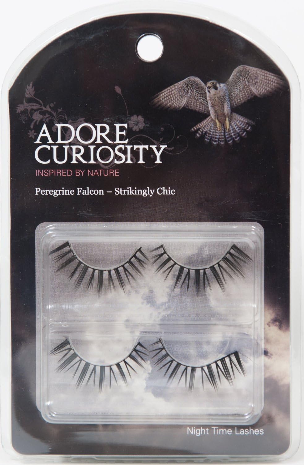 Peregrine Falcon;, professional, dramatic night time false eyelashes, 2 pairs, inspired by nature's beauty