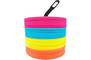 LEZER 6 Inch 9 Inch Flat Cones, Spot Marker