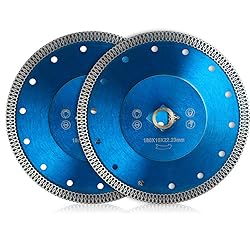 2 Pack Super Thin Tile Saw Blade 7" Diamond Saw