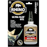 Rhino Glue Gel, Heavy Duty 40 Gram Clear