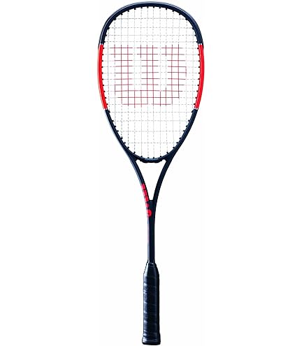 Wilson Hyper Hammer 120PH Squash Racket - Black, Racquets