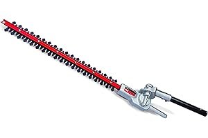 TRIMMER PLUS TrimmerPlus Hedge Trimmer Attachment for Compatible Gas Powered Multi-Use Outdoor Equipment, 22-inch (TPH720)
