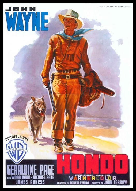 Hondo imán para nevera 10,5 x 15 tamaño grande John Wayne ...