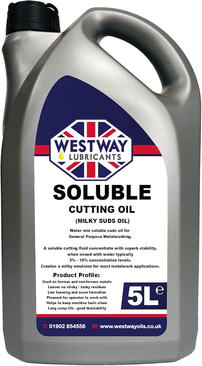 Westway Lubricants Soluble Cutting Oil Suds Oil 5 Litres Amazon.co.uk