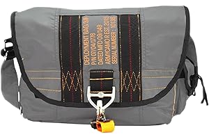 Farm Blue Tactical Messenger Bag - Smaller Military Satchel Bag for Men and Women - Water Resistant Crossbody Tote Sling Bag