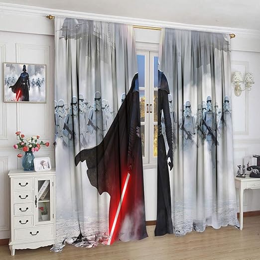 star wars curtain rod